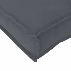 vidaXL Juego de Sofá con cojín 3 pcs Antracita Madera de Acacia Sólida Discount