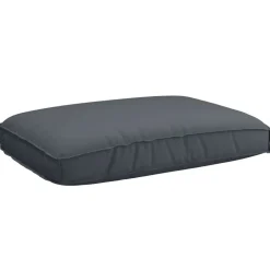 vidaXL Juego de Sofá con cojín 3 pcs Antracita Madera de Acacia Sólida Discount