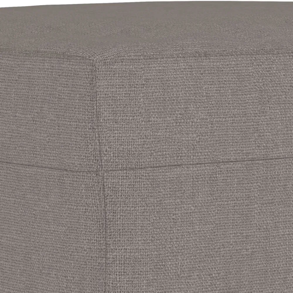 vidaXL Sofás-Juego de sofás 3 piezas tela gris taupe