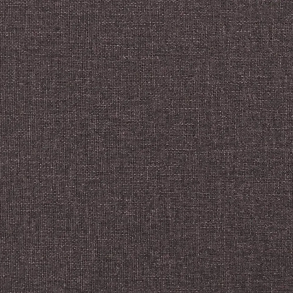 vidaXL Juego de sofás 2 piezas tela marrón oscuro Marrón oscuro Clearance