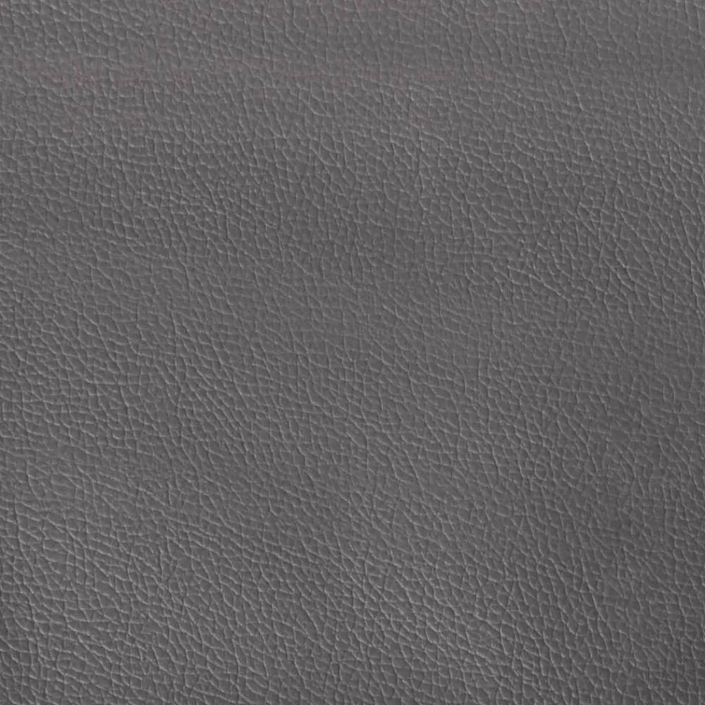 vidaXL Juego de sofás Chesterfield 3 piezas cuero sintético Gris Clearance