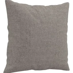 vidaXL Juego de sofás con cojines 3 piezas tela gris taupe Taupé Discount