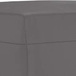 vidaXL Sofás-Juego de sofás con cojines 3 piezas cuero sintético