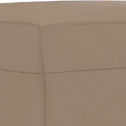 vidaXL Sofás-Juego de sofás con cojines 3 piezas cuero sintético