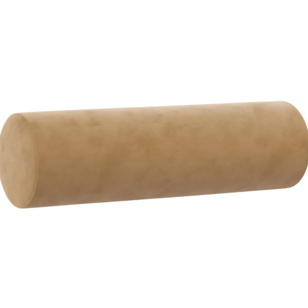 vidaXL Sofás-Juego de sofás con cojines 4 piezas terciopelo marrón