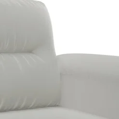 vidaXL Sofás-Juego de sofás con cojines 3 piezas tela microfibra