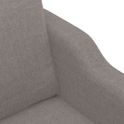 vidaXL Juego de sofás con cojines 3 piezas tela gris taupe Taupé Sale