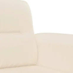 vidaXL Sofás-Juego de sofás con cojines 3 piezas tela microfibra