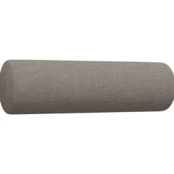 vidaXL Juego de sofás con cojines 2 piezas tela gris Taupé Hot