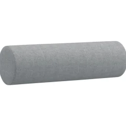 vidaXL Juego de sofás con cojines 4 piezas tela Gris claro Hot
