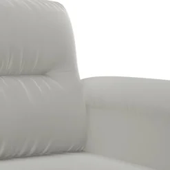 vidaXL Sofás-Juego de sofás con cojines 3 piezas tela microfibra