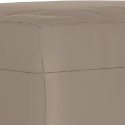 vidaXL Juego de sofás con cojines 3 piezas tela microfibra gris taupe Taupé