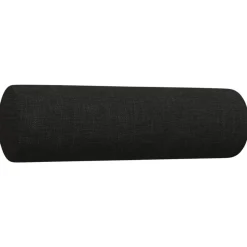 vidaXL Juego de sofás con cojines 2 piezas tela Negro Online