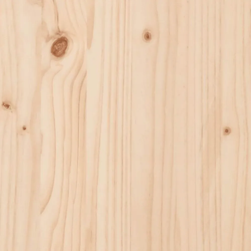 vidaXL Muebles De Jardín-Juego de sofás de jardín 3 pzas con cojines madera maciza