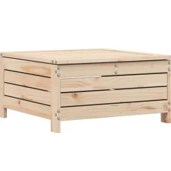 vidaXL Juego de sofás de jardín 8 pzas madera maciza de pino Outlet