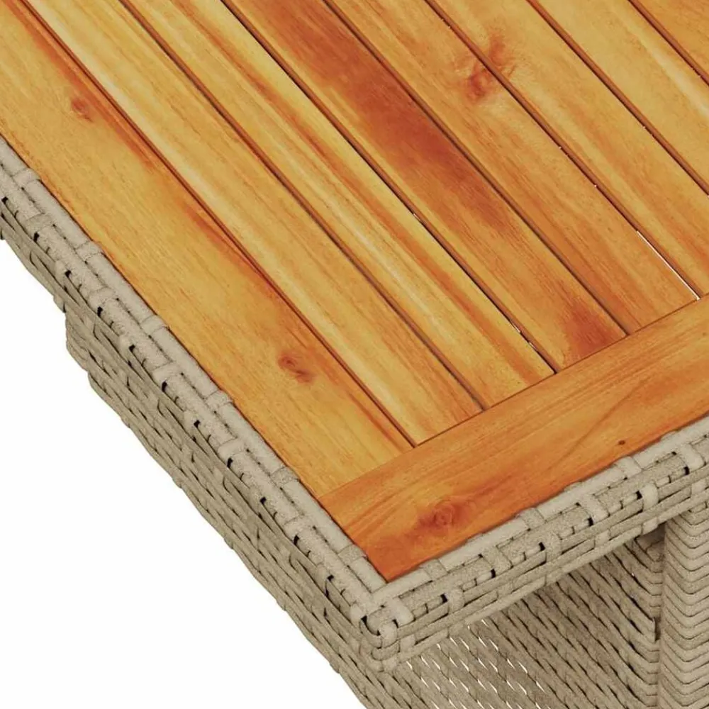vidaXL Juego de sofás jardín con cojines beige 10 pzas ratán sintético beige y crema Best