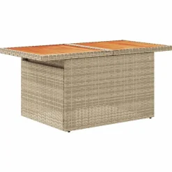 vidaXL Juego de sofás jardín con cojines beige 10 pzas ratán sintético beige y crema Best