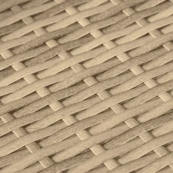 vidaXL Juego de sofás jardín con cojines 4 pzas ratán sintético beige beige y crema Sale
