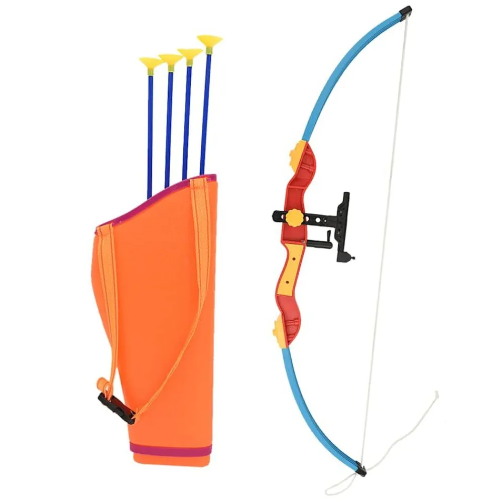 vidaXL Juguetes-Juego de tiro con arco de arco y flecha para niños