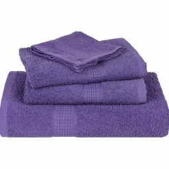 vidaXL Ropa De Casa-Juego de toallas FROGN 8 piezas 360 g/m²