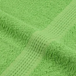 vidaXL Juego de toallas FROGN de 6 piezas 360 g/m² Verde manzana Discount