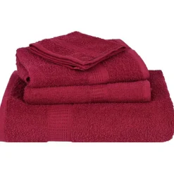 vidaXL Ropa De Casa-Juego de toallas FROGN de 6 piezas 360 g/m²