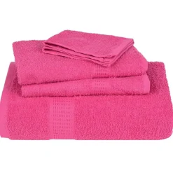 vidaXL Ropa De Casa-Juego de toallas FROGN 8 piezas 360 g/m²