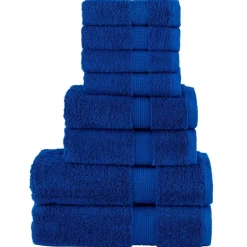 vidaXL Ropa De Casa-Juego de toallas premium SOLUND 8 unidades 600 gsm
