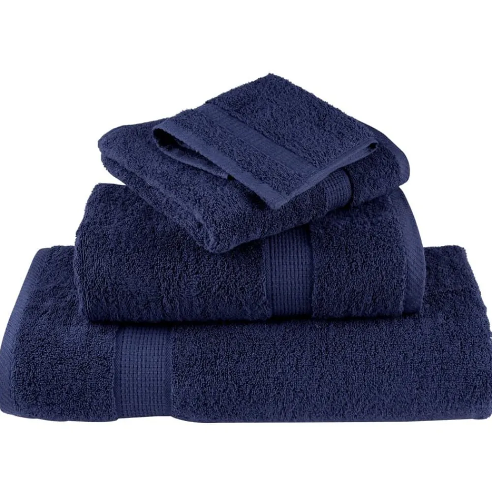 vidaXL Ropa De Casa-Juego de toallas premium SOLUND 12 unidades 600 gsm