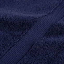 vidaXL Juego de toallas premium SOLUND 8 unidades 600 gsm Azul marino Best
