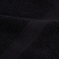 vidaXL Juego de toallas premium SOLUND 8 unidades 600 gsm Negro Online