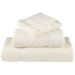 vidaXL Ropa De Casa-Juego de toallas premium SOLUND 8 unidades 600 gsm