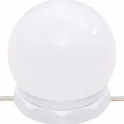 vidaXL Juego de tocador con LED madera contrachapada roble marrón Marr&oacute;n roble Online