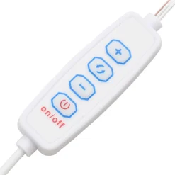 vidaXL Juego de tocador con LED madera contrachapada roble marrón Marr&oacute;n roble Online