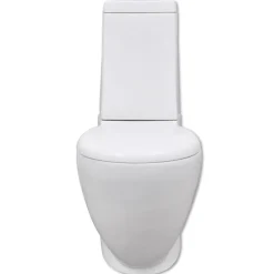 vidaXL Juego de váter WC y bidé de cerámica blanco Sale