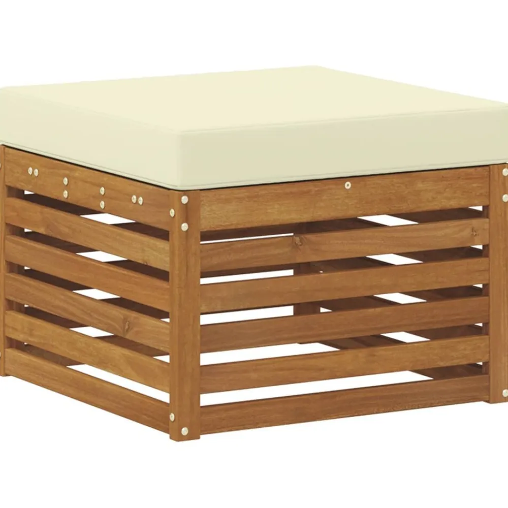 vidaXL Conjuntos De Muebles-Juegos de sofás 5 pcs Madera de Acacia Sólida