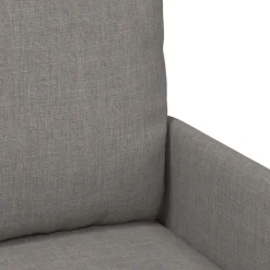 vidaXL Juegos de sofás con cojín 3 pcs 115 x 56 x 80 cm Taupé Clearance