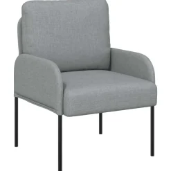 vidaXL Juegos de sofás con cojín 3 pcs 115 x 56 x 80 cm Gris claro Best