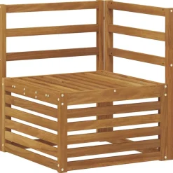 vidaXL Conjuntos De Muebles-Juegos de sofás Madera de Acacia Sólida