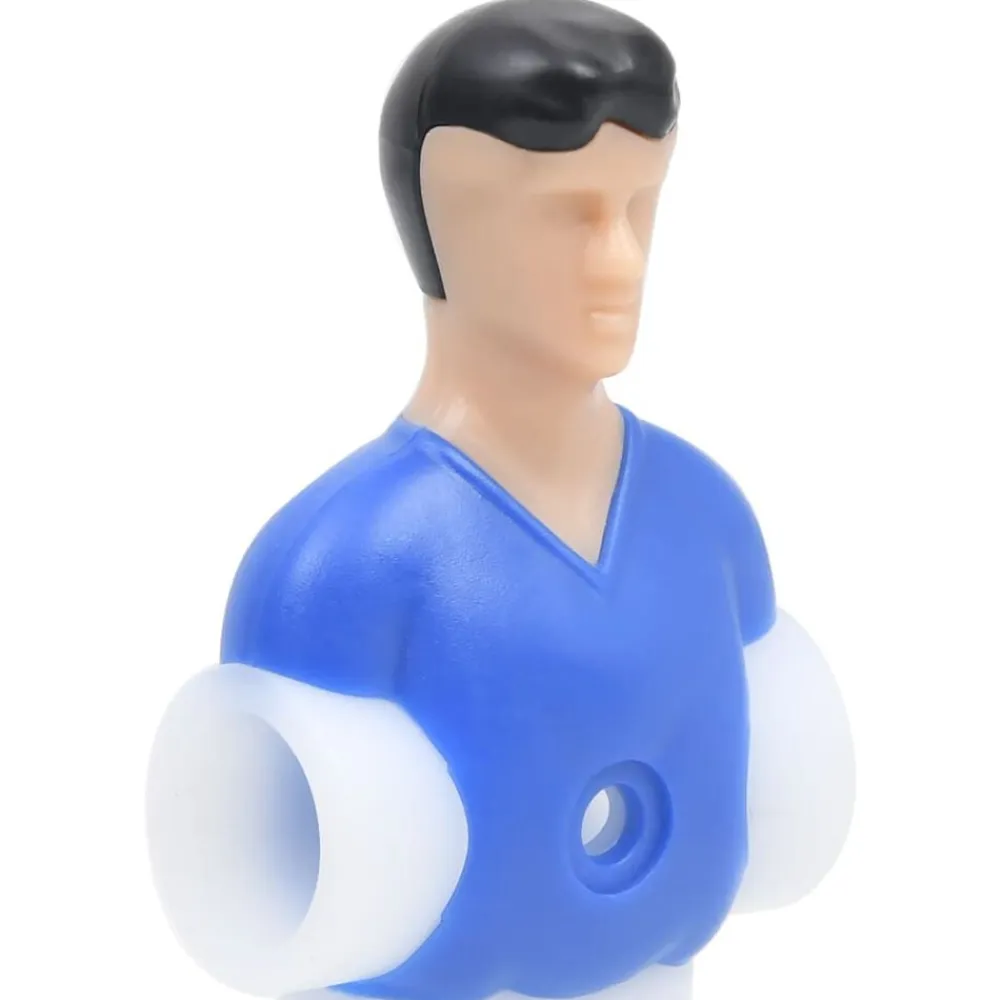 vidaXL Jugadores de futbolín para varillas de 12,7 mm 22 piezas