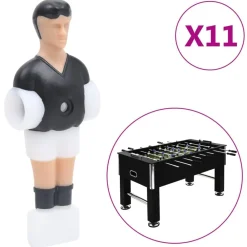 vidaXL Jugadores de futbolín para varillas de 12,7 mm 22 piezas