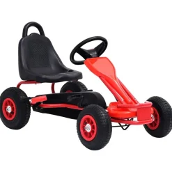 vidaXL Juguetes-Kart de pedales con neumáticos