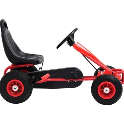 vidaXL Juguetes-Kart de pedales con neumáticos