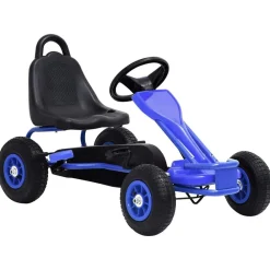 vidaXL Juguetes-Kart de pedales con neumáticos