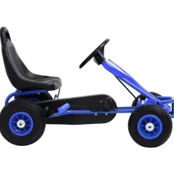 vidaXL Juguetes-Kart de pedales con neumáticos