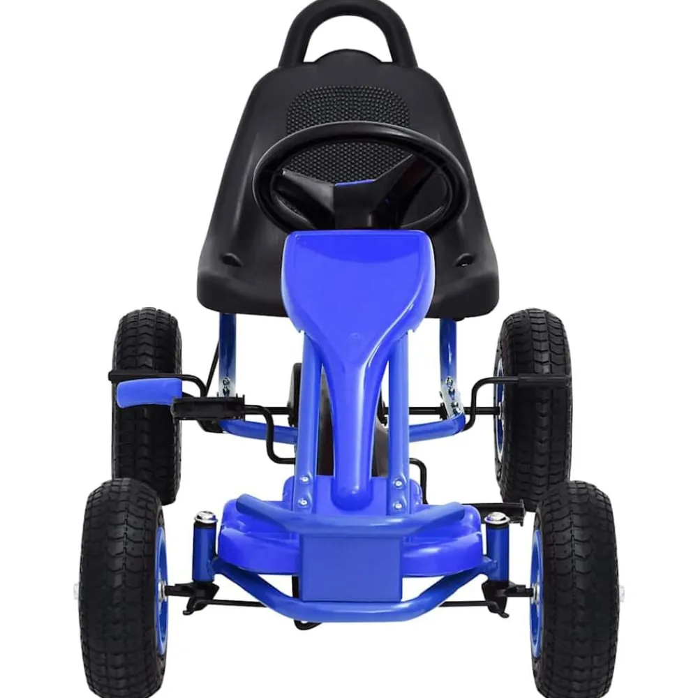 vidaXL Juguetes-Kart de pedales con neumáticos