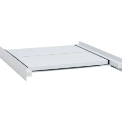 vidaXL Accesorios Para Electrodomésticos-Kit de apilamiento para lavadora con estante extraíble