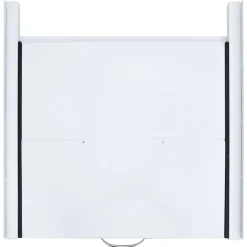 vidaXL Accesorios Para Electrodomésticos-Kit de apilamiento para lavadora con estante extraíble