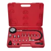 vidaXL Kit de comprobación de compresión de motor diésel 20 piezas Discount