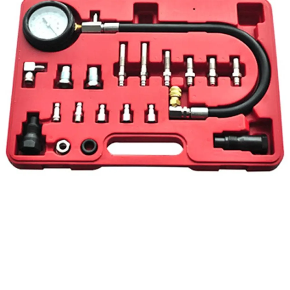 vidaXL Kit de comprobación de compresión de motor diésel 20 piezas Discount